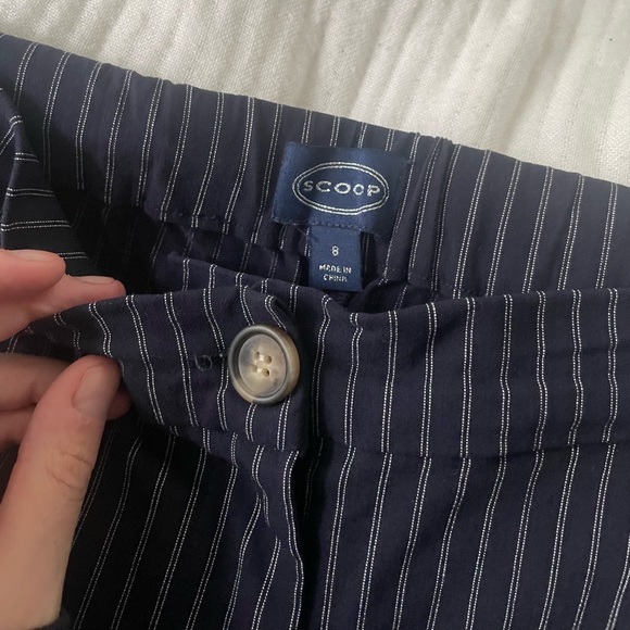 Scoop striped pants - Picture 1 of 8
